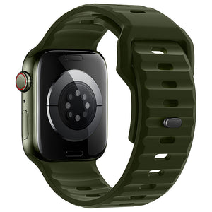 Hoco Apple Watch 44 / 45 / 46 / 49mm Stepped Pattern Silicone Strap