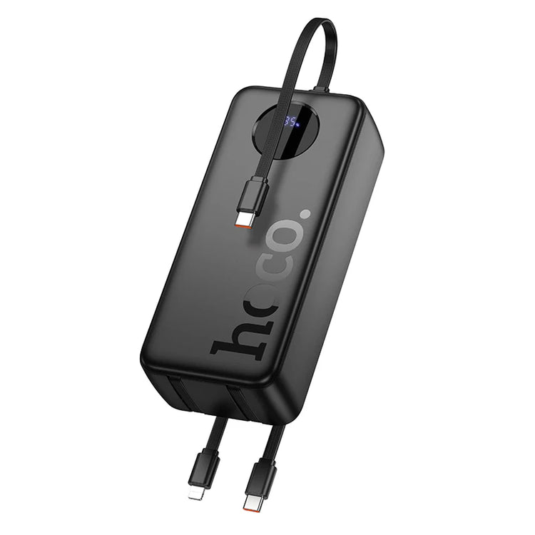 Hoco 30000mAh Power Bank 22.5W PD20W CCC Certified 3 Built-In Cables High Capacity J132B
