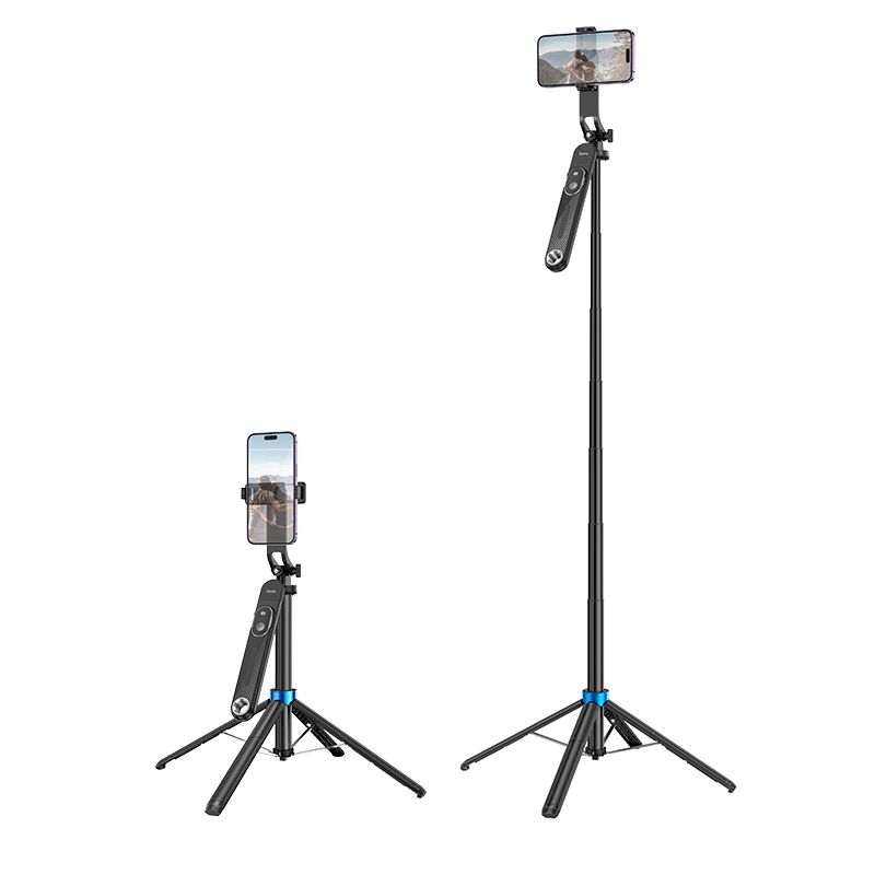 Hoco Aluminum Tripod Stand Anti-Shake Live Streaming 1.75m K22