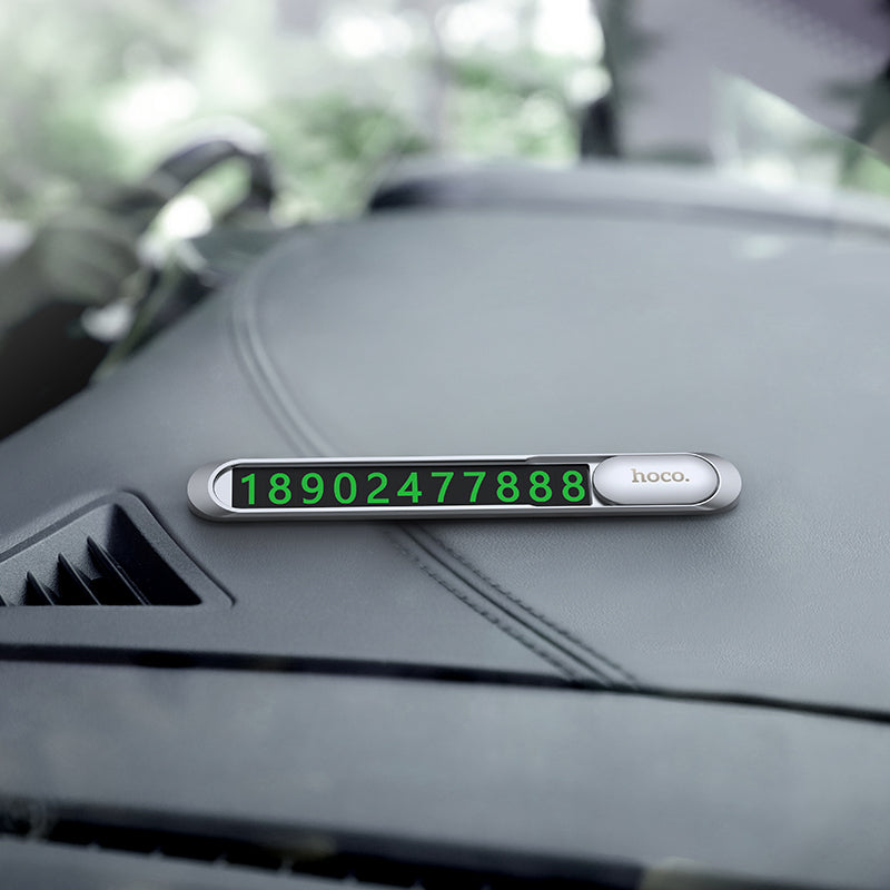 Hoco Metal Hidden Emergency Stop Sign for Car Dashboards