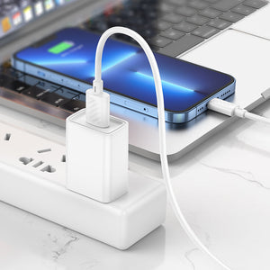 Hoco Lightning Charging Data Cable with 2.4A Fast Charging and Data Sync
