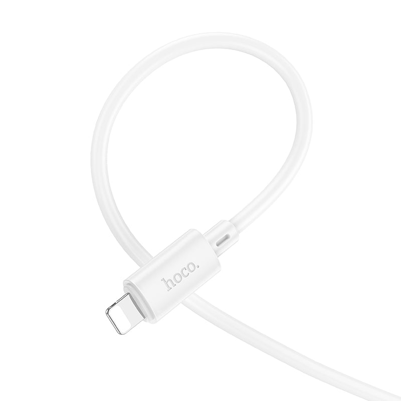 Hoco Lightning Charging Data Cable with 2.4A Fast Charging and Data Sync