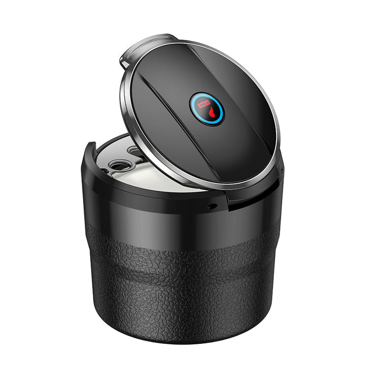 Hoco Enclosed Car Ashtray with Ceramic Lining for Easy Cleaning