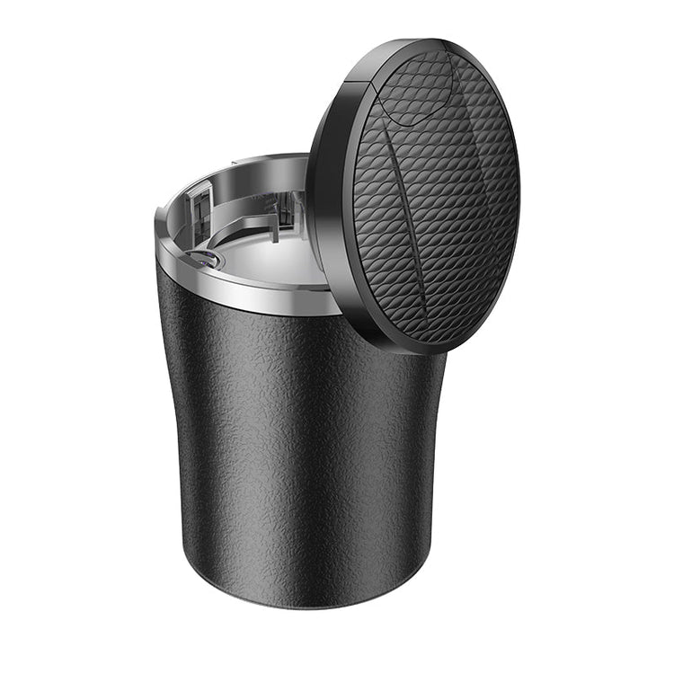 Hoco Solar-Powered Car Ashtray with LED Indicator Light