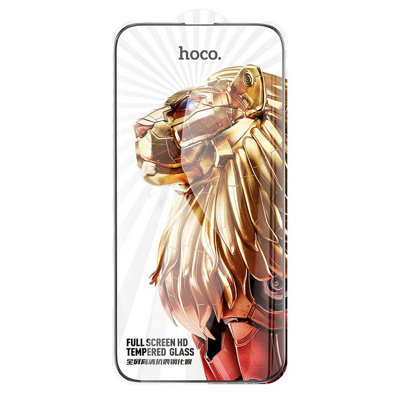 Hoco iPhone 17 Pro Max 9D HD Tempered Glass Full Screen Protector G9
