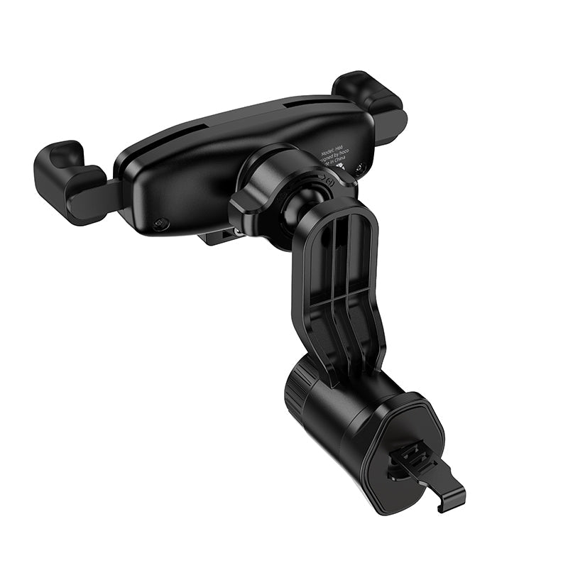 Hoco Gravity Car Phone Holder for Air Vent Auto Clamping 360 Rotation Black H66