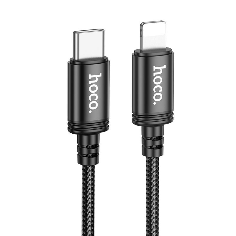 Hoco USB-C to Lightning Cable Braided PD Fast Charging Data Cable 2M X89