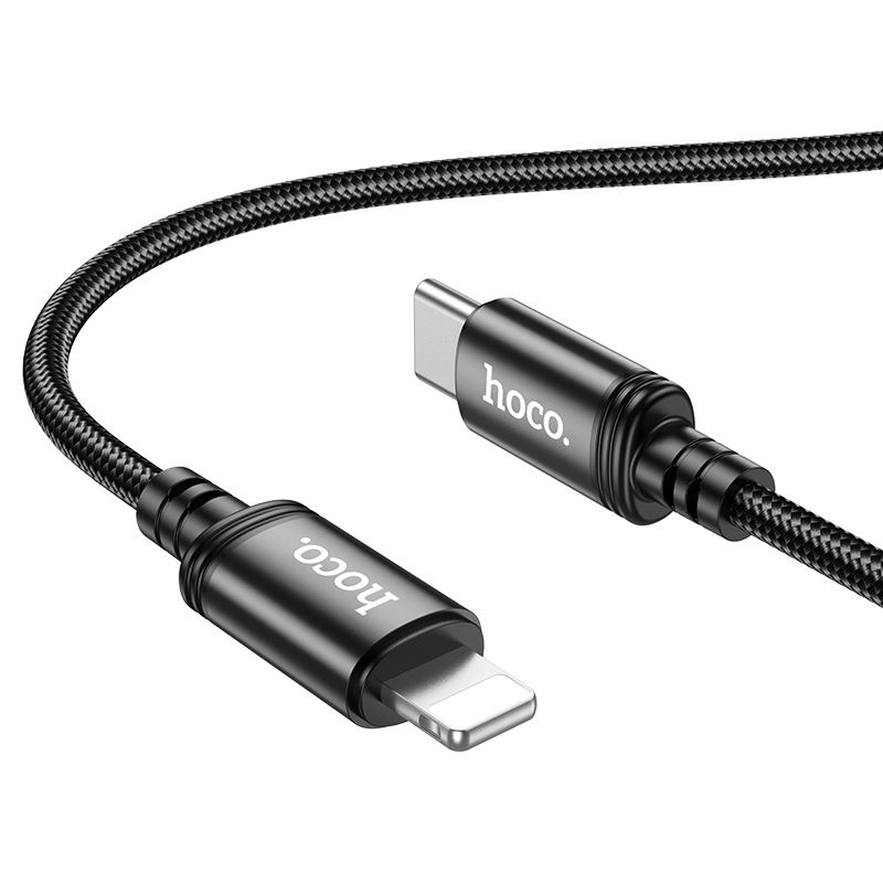Hoco USB-C to Lightning Cable Braided PD Fast Charging Data Cable 2M X89