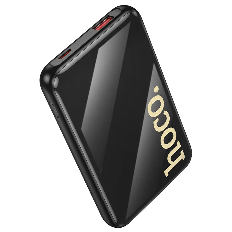Hoco 10000mAh 22.5W Fast Charging Power Bank with Built-In USB-C and Lightning Cables Q37
