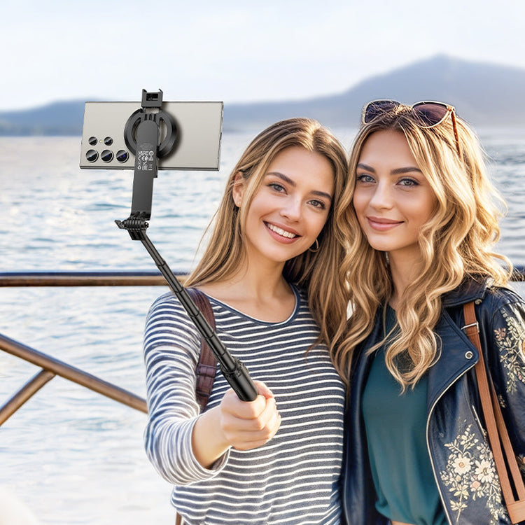 Hoco 2-in-1 Magnetic Selfie Stick and Tripod with Bluetooth Remote Control