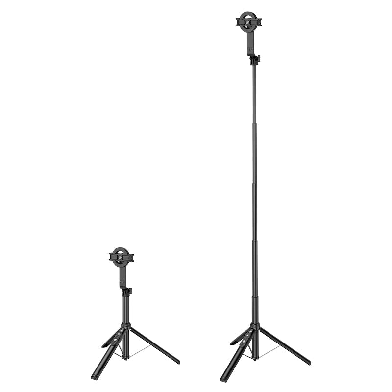 Hoco 2-in-1 Magnetic Selfie Stick and Tripod with Bluetooth Remote Control