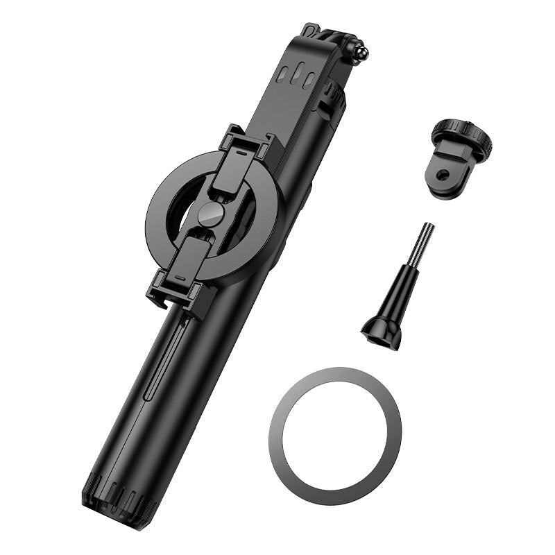 Hoco 2-in-1 Magnetic Selfie Stick and Tripod with Bluetooth Remote Control