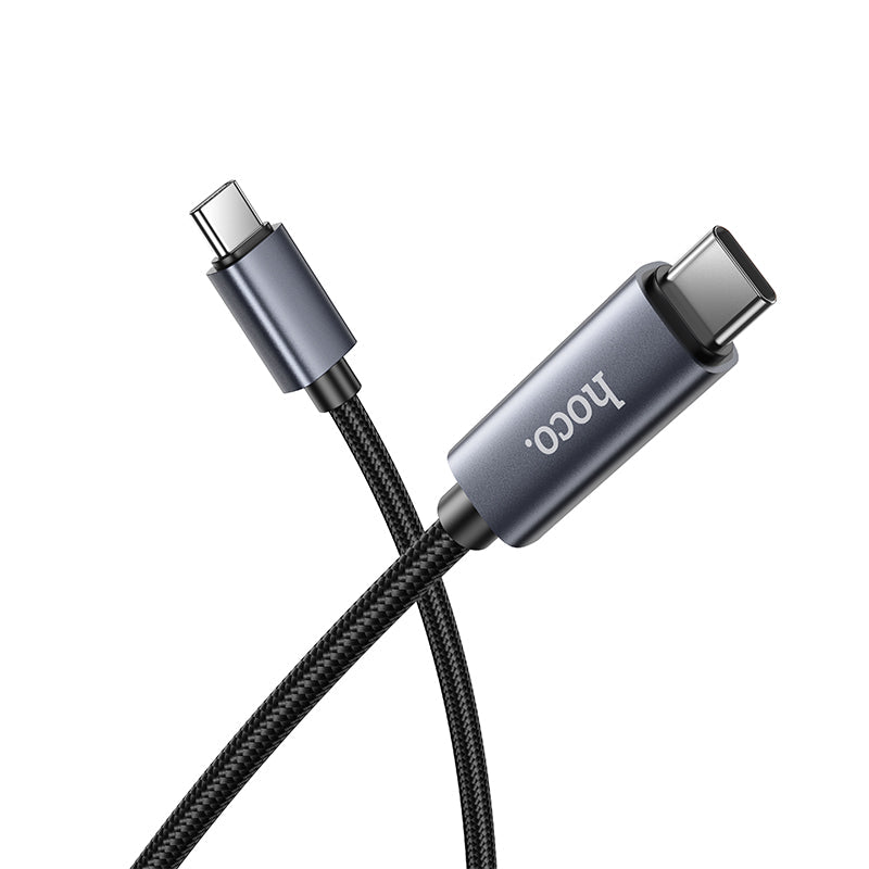 Hoco USB-C to USB-C 60W Fast Charging Data Cable with Live Screen Display