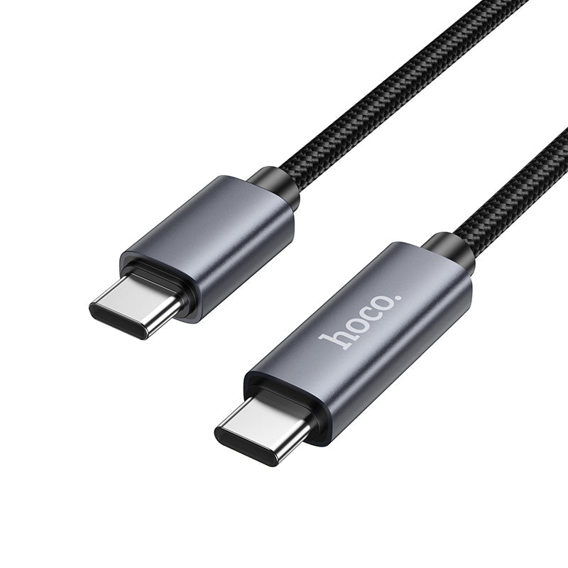 Hoco USB-C to USB-C 60W Fast Charging Data Cable with Live Screen Display