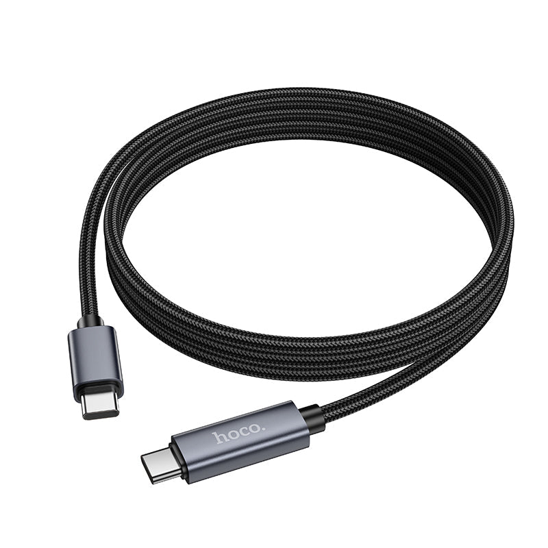 Hoco USB-C to USB-C 60W Fast Charging Data Cable with Live Screen Display