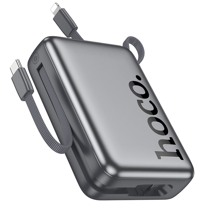 Hoco 20000mAh 22.5W PD20W Fast Charging Power Bank with Built-In Cable Q39