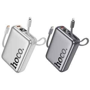 Hoco 20000mAh 22.5W PD20W Fast Charging Power Bank with Built-In Cable Q39