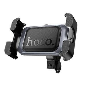 Hoco Universal Bicycle and Motorcycle Phone Holder Adjustable Mount Black/Metal Grey H82