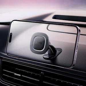 Hoco Magnetic Car Phone Holder for Center Console Strong Magnet Mount Black/Metal Grey H73