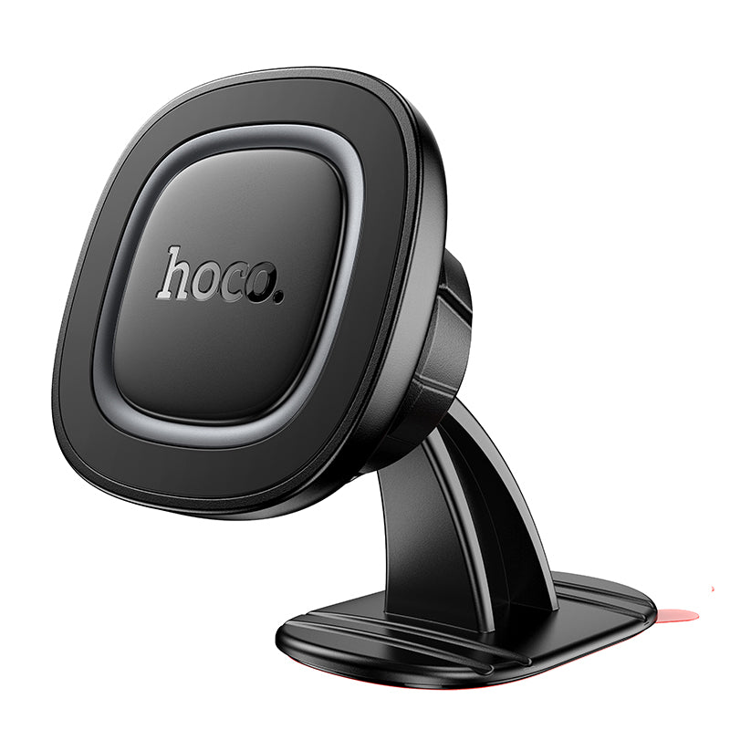 Hoco Magnetic Car Phone Holder for Center Console Strong Magnet Mount Black/Metal Grey H73