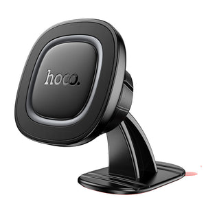 Hoco Magnetic Car Phone Holder for Center Console Strong Magnet Mount Black/Metal Grey H73