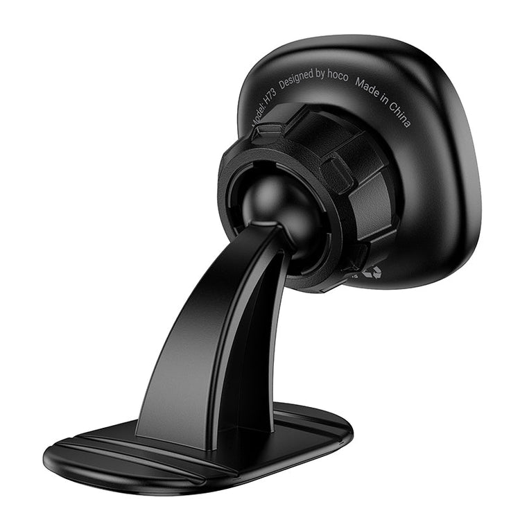 Hoco Magnetic Car Phone Holder for Center Console Strong Magnet Mount Black/Metal Grey H73