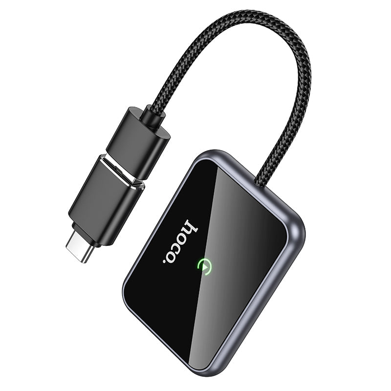 Hoco Wireless Apple CarPlay Car Adapter for iPhone Hands-Free Use