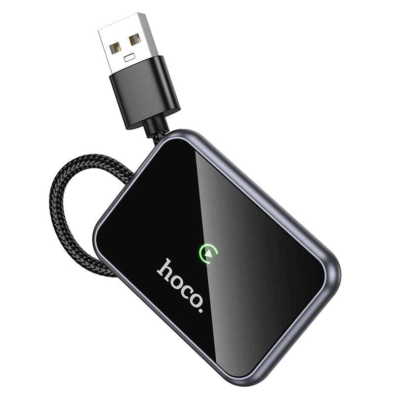 Hoco Wireless Apple CarPlay Car Adapter for iPhone Hands-Free Use