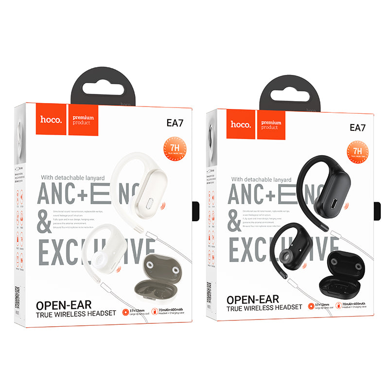 Hoco ANC ENC Open-Ear True Wireless Earbuds with Charging Case