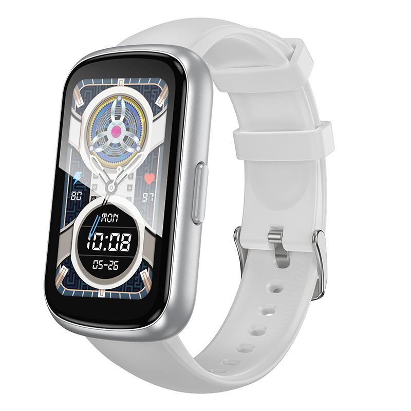 Hoco 51mm Rectangular Smart Sports Watch Heart Rate Sleep Fitness Tracker Y25