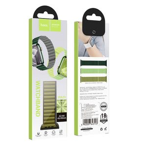 Hoco Apple Watch 42 / 44 / 45 / 49mm Buckle-Free Magnetic Silicone Strap