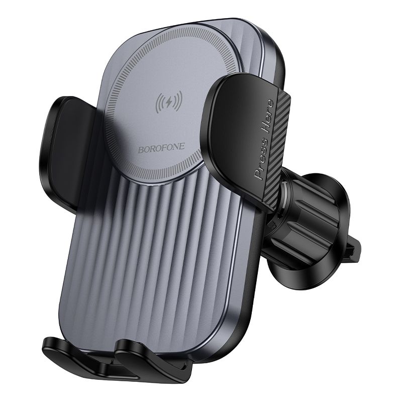 Borofone Wireless Charging Car Phone Holder Air Vent Fast Charge BH221