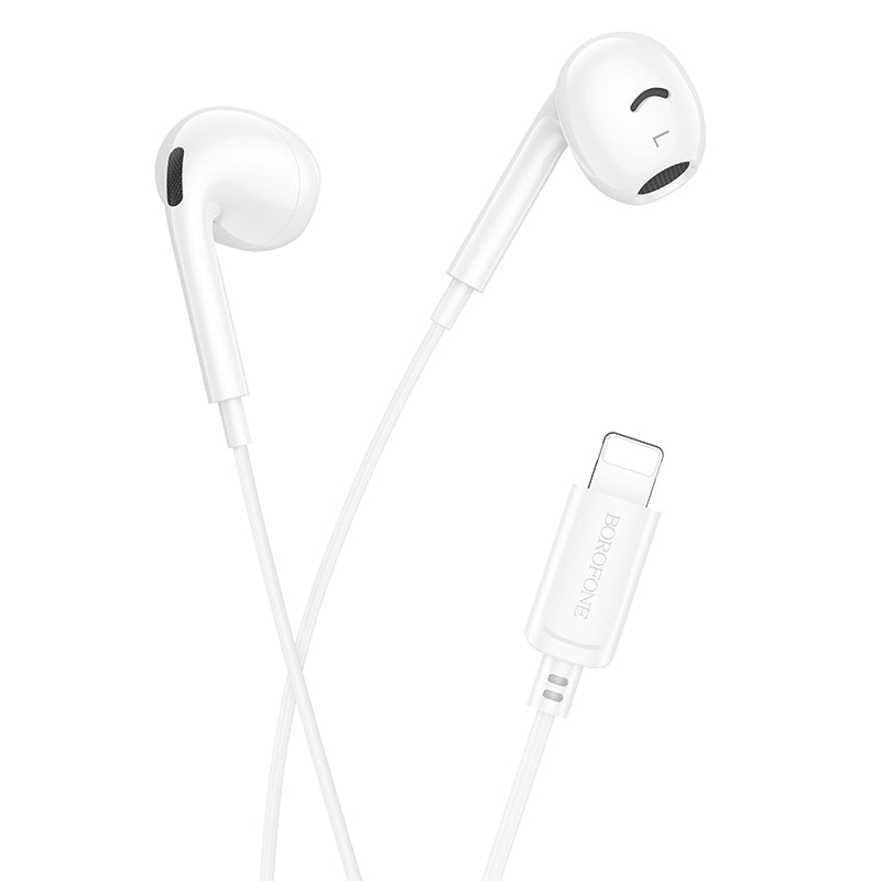 Borofone Universal Digital Lightning Earphones with Microphone, Comfortable Fit
