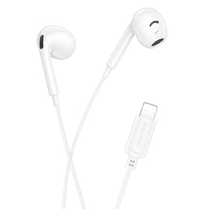 Borofone Universal Digital Lightning Earphones with Microphone, Comfortable Fit