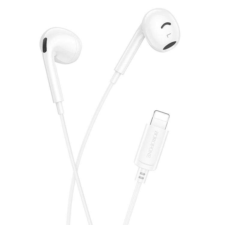 Borofone Universal Digital Lightning Earphones with Microphone, Comfortable Fit
