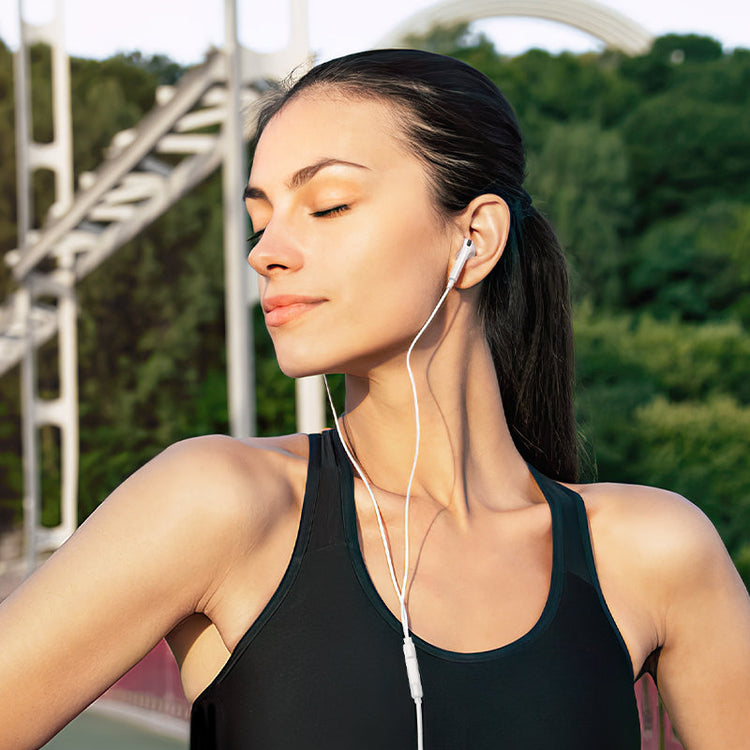 Borofone Universal Digital Lightning Earphones with Microphone, Comfortable Fit