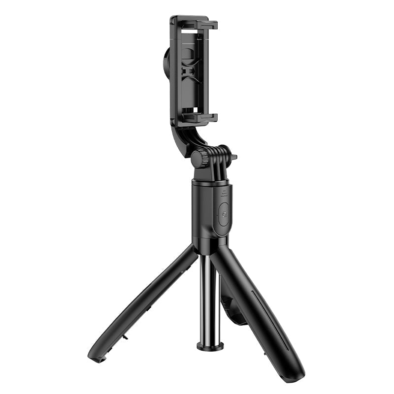 Borofone Bluetooth Selfie Stick Tripod with Remote Control for Live Streaming
