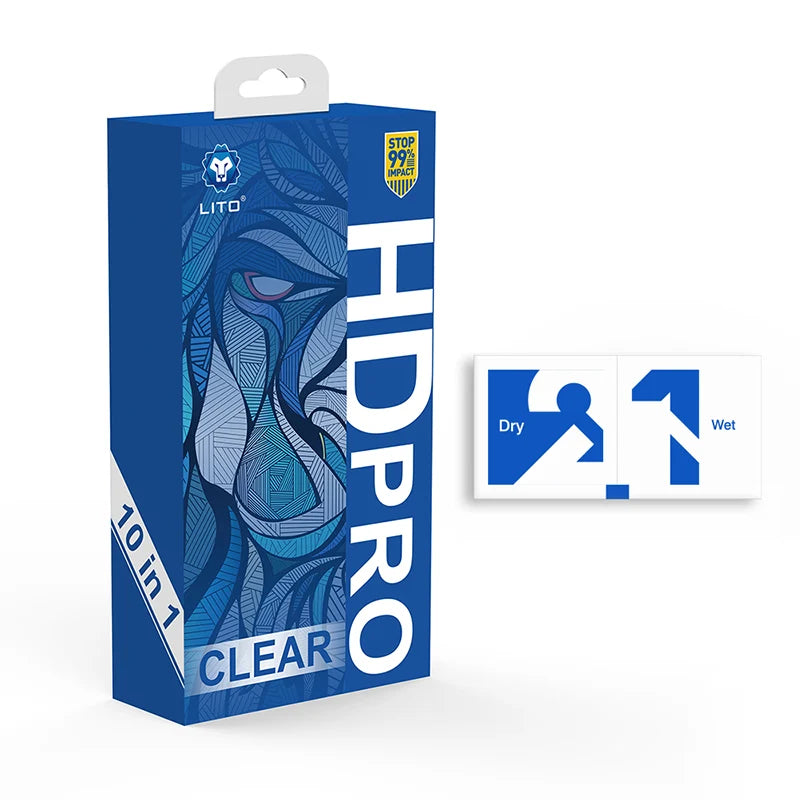 LITO iPhone 16 Pro Max D13 HD PRO Clear Full Glass Full Glue-ESD Glue