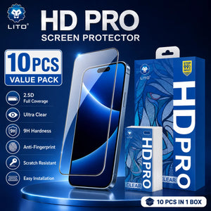 LITO iPhone 17 Pro Max D13 HD PRO Clear Full Glass Full Glue-ESD Glue