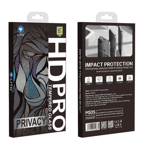 LITO iPhone 16 Pro Max Privacy Tempered Glass Full Screen Protector
