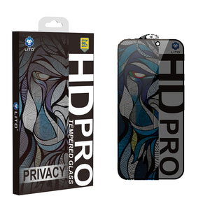 LITO iPhone 16 Pro Max Privacy Tempered Glass Full Screen Protector