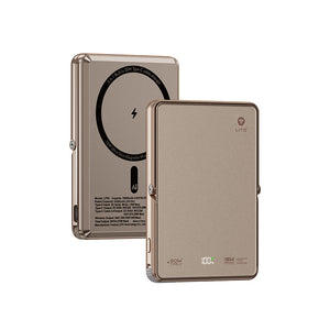 LITO 5000mAh Qi2 15W MagSafe Magnetic Power Bank with 5-in-1 Charging