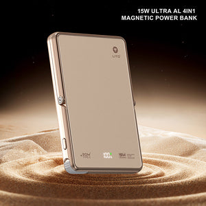 LITO 5000mAh Qi2 15W MagSafe Magnetic Power Bank with 5-in-1 Charging