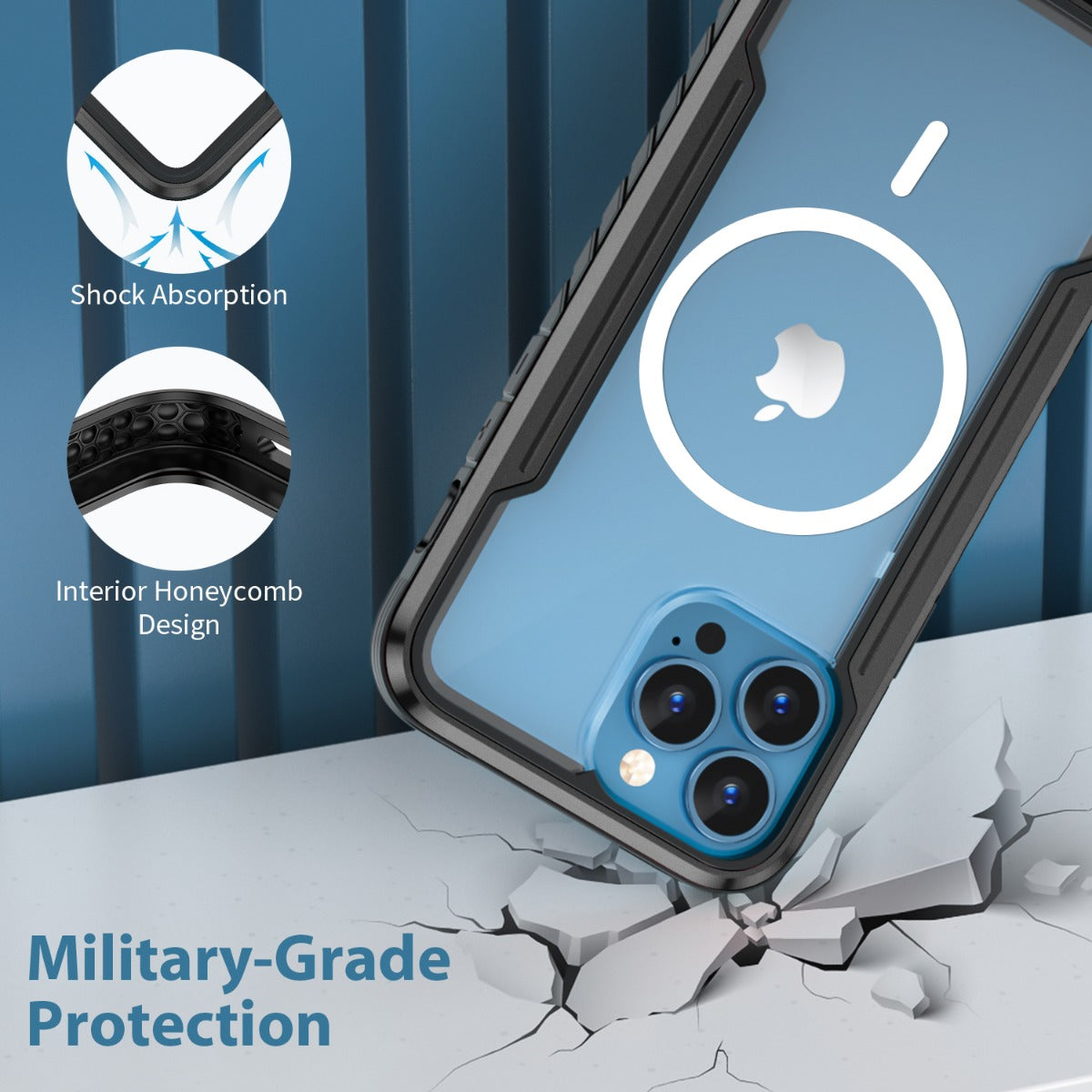 Blacktech Samsung Galaxy S25 Plus Defense Shield Aluminum Alloy Case MagSafe Magnetic