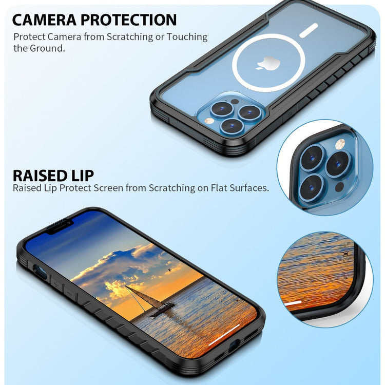 Blacktech Samsung Galaxy S24 Plus Defense Shield Aluminum Alloy Case MagSafe Magnetic