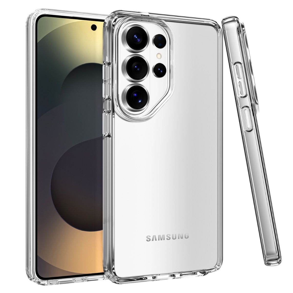 Blacktech Samsung Galaxy A16 Stay Thick Rugged Clear Protective Case