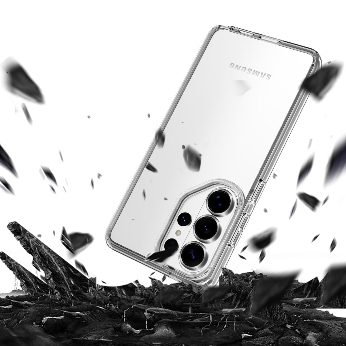 Blacktech Samsung Galaxy S25 Stay Clear Case
