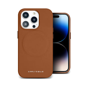 Simply Roar iPhone 16 Pro Max Leather Protective Case MagSafe Magnetic