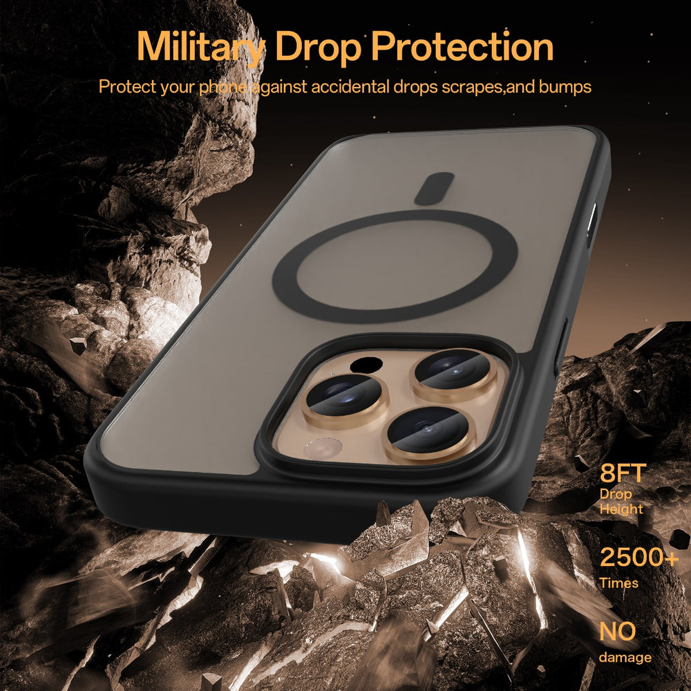 Simply Roar iPhone 16 Pro Max Haptic Button Matte Protective Case MagSafe Magnetic