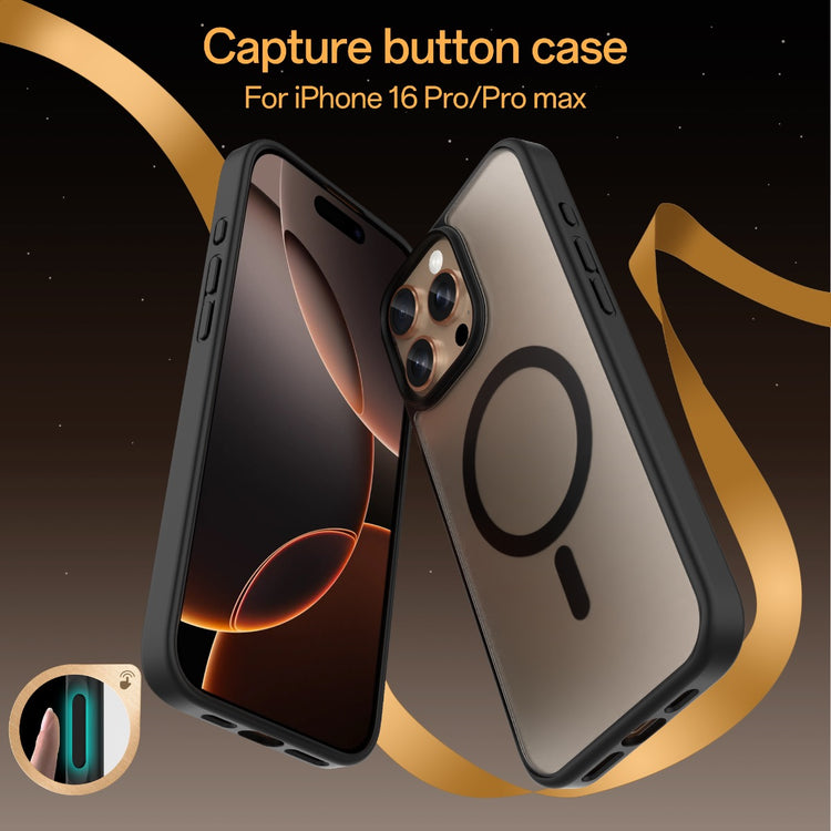 Simply Roar iPhone 16 Pro Max Haptic Button Matte Protective Case MagSafe Magnetic